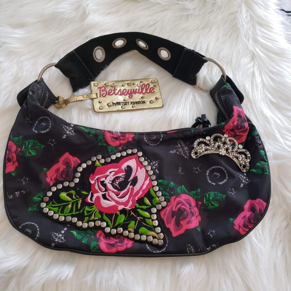 Betsey Johnson Betseyville Rose Purse
